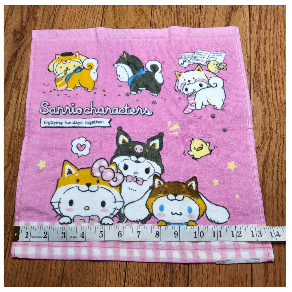 NWT Sanrio Characters Hand Towel and Washcloth Set